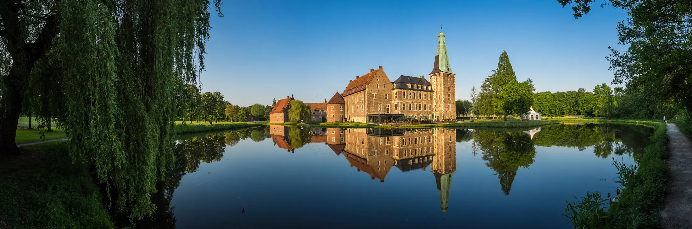 Blick auf Schloss Raesfeld