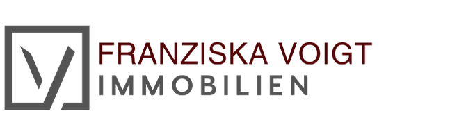 Das Logo der Franziska Voigt Immobilien, ihrer WEG-Verwaltung