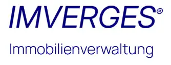 Zu sehen ist das Logo der Imverges Immobilienverwaltung, ihrer sachkundigen WEG-Verwaltung